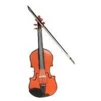 Винтидж изглеждащ оранжева цигулка скулптура