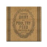 Търговска марка изобразително изкуство 'фермери млечни продукти' платно изкуство от Марси Дугар