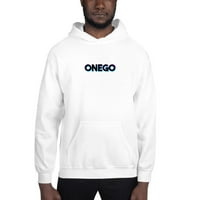 2XL TRI Color Onego Hoodie Pullover Sweatshirt от неопределени подаръци