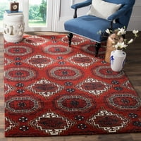 Wyndham Winifred Floral Wool Area Rug, червено, 2'6 4 '