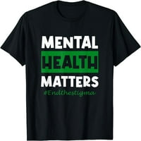 Въпросите за психичното здраве завършват тениската за информираност за стигмата