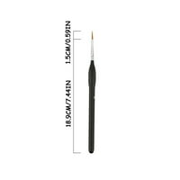 Клирънс под $ Cotonie Hook Line Pen Nylon Tip Hook Line Watercolor Gouache Маслено боядисване четка
