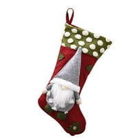 Коледен подарък на клирънса за съхранение на подаръци коледни чорапи подаръчна чанта коледни украси детски бонбони коледни чорапи до 65% от