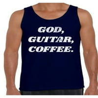 Неудобни стилове Бог китара кафе резервоара горна риза за мъже християнски мъжки танкове китарни дрехи за мъже религиозни резервоари християнски подаръци за рожд