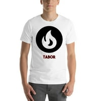 Тениска на памучна тениска с къс ръкав в стил Tabor
