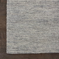 Nourison Weston Modern Solid Silver Birch 8 '10'6 килим за района