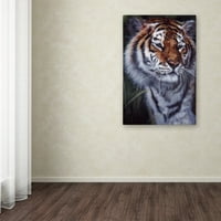 Изобразително изкуство Тигър в средата изкуство от Джени Нюланд