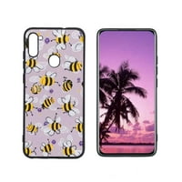 Съвместим със Samsung Galaxy Случай на телефона, Bees- Case Silicone Protective за Teen Girl Boy Case за Samsung Galaxy A11