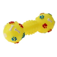 Tiyuyo кучета играчки пунктирани дъмбели във формата на кучешка кучета Стискаща играчка за дъвчене на домашни любимци