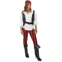 Бунтарски Пиратски Момиче Дете Хелоуин Костюм