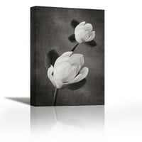 Дуета на Tulip Tree - съвременна изящна изкуство Giclee on Canvas Gallery Wrap - Wall Décor - Art Rainting - Готов за окачване