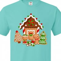 Мастилена Джинджифилова Къща Коледна Тениска