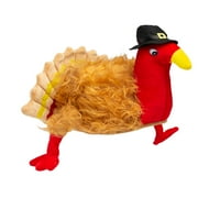 Просто гениална плюшена шапка за поклонник пуйка за Деня на благодарността, 1pk, 3pk, 10pk
