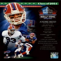 Andre Reed Hall of Fame Composite Fine Art Poster Print