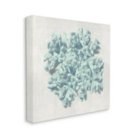 Ступел индустрии коралово синьо море плаж дизайн платно стена изкуство от Каролин Кели