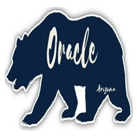 Oracle Arizona Souvenir Vinyl Decal Sticker Bear Design