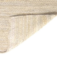 Уникален Loom Dhaka сплетен килим за юта 10 '0 14' 1 , бял