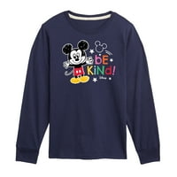 Disney - Mickey Mouse - Be Filed - Графична тениска с дълъг ръкав