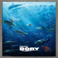 Disney Pixar Finding Dory - Плакат за един лист стена, 22.375 34