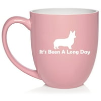 Това беше дълъг ден Corgi Ceramic Coffee Mug чаена чаша