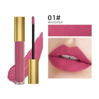 Mishuowoti mattes lip glaze дълготрайна водоустойчива не лесни чалби за чаши за чаши тонирани подаръци за грим за устни за момичета и жени 5.5ml