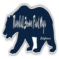 Thornhill Broome Point Mugu California Souvenir Vinyl Decal Sticker Bear Design