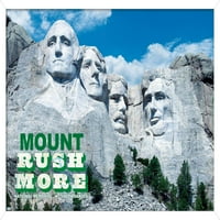 Плакат за стена на Mount Rushmore, 14.725 22.375