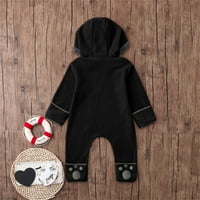 Romper Baby Girl Boy Bear Ears Footed Hoodmed Romper Jumpsuit Coat Summer Clothes