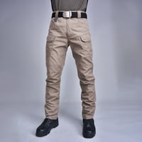 Просверие на панталони за мъже от мъжки гащеризони на открито с много джобни облекла каки khaki 10