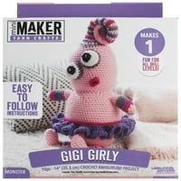 Отдих Arts Mini Maker Amigurumi Gigi Girly Rang Crafting Kit