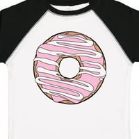 Inktastic Pink Donut, Donut, Glaze, Icing, Frosting Gift Toddler Boy или Thddler Girl Тениска