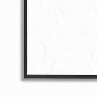 Ступел индустрии абстрактни заоблени форми шарени модел акварел подробно Живопис черна рамка изкуство печат стена изкуство, дизайн от Лени Лорет