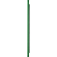 Екена Милуърк 15 в 68 з вярно Фит ПВЦ хоризонтални ламели рамкирани модерен стил фиксирани монтажни щори, Виридиан зелен