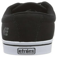 Etnies Jameson Eco-приятелски мъжки платно с ниско ниво на скейт обувки черен размер 8