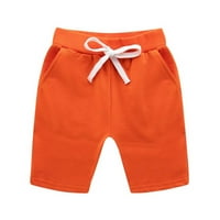 Деца малко дете бебе момичета момчета солидни пролетни летни къси панталони Размерите на дрехите 110