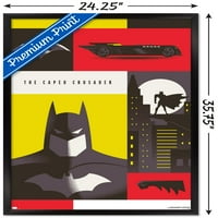 100 -годишнина на Warner - Batman Wall Poster, 22.375 34 Framed