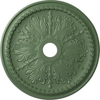 Ekena Millwork 1 2 OD 4 ID 1 2 P WINSOR таван медальон, ръчно рисуван атинско зелено