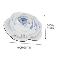 Wovilon Plastic Cup Coaster Flower Shape, изцеждаща постелка кухня сушене подложка за бар Бар маса чаша подложка за миене на топлинна изолация на подложка за миене