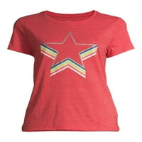 Ев от Елън Дедженеръс раирана звезда тениска, Женски