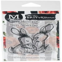 Brutus Monroe Clear Stamps 3 x4 -целувки за зайчета