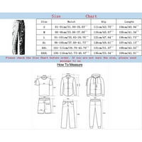 Панталони за мъже за мъже Мъжки четири сезона Chouxiangma Digital 3D отпечатан колан за дрезгави панталони панталони всеки ден, носещи малко