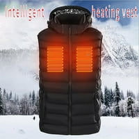 Viikei Winter Jackets Жени памучно яке за жени плюс якета с размер и палта интелигентна отоплителна жилетка USB електрическа постоянна температура, поддържане на отоплително памучно яке