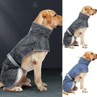 Shulemin Pet Cape, домашен любимец отразяващ напълно опакован закрепващ лента Куче регулируемо яке Poncho Wear за парти