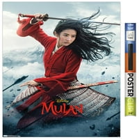 Disney Mulan - Плакат за един лист стена, 22.375 34