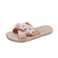 Женски цветни джапанки модни плажни чехли плоски сандали летни душове чехли неплъзгащи плажни обувки