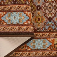 Потребителски размер устойчив на плъзгане подкрепа килим бегач Многоцветен ориенталски Бахтиари дизайн нарязани на Размер ролка бегач килим от крака персонализи