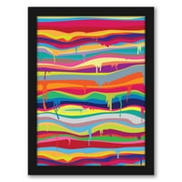 AmericanFlat The Melting by Joe van Witering Black Frame Wall Art