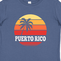 Инктастичен Пуерто Рико Ваканционен круиз подарък бебе момче или бебе момиче тениска