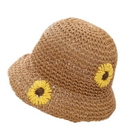 Малко дете бебе деца лято външен слънцезащитен крем печат модел сламки шапки слънчеви капачки бейзболна шапка дисплей стена монтирана шапка багажник бейзболни капачки притежатели