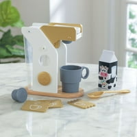 Детски крафт модерен метален Комплект за кафе, аксесоари за игра Кухня